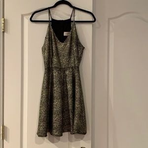 Mini gold mini dress - South Moon Under
